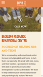 Mobile Screenshot of drbeckloff.com